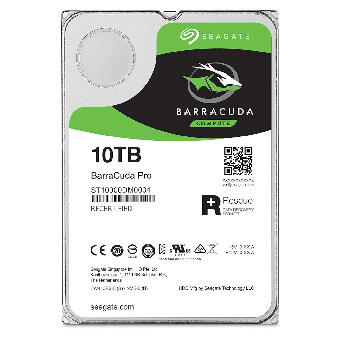 Seagate Barracuda 3.5インチHDD ST8000DM004② ST8000DM004 内蔵HDD SATA接続 BarraCuda3.5(キャッシュ256MB) [8TB