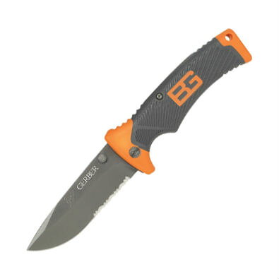楽天市場】GERBER/ベア・グリルス フォールディングナイフ シース付 