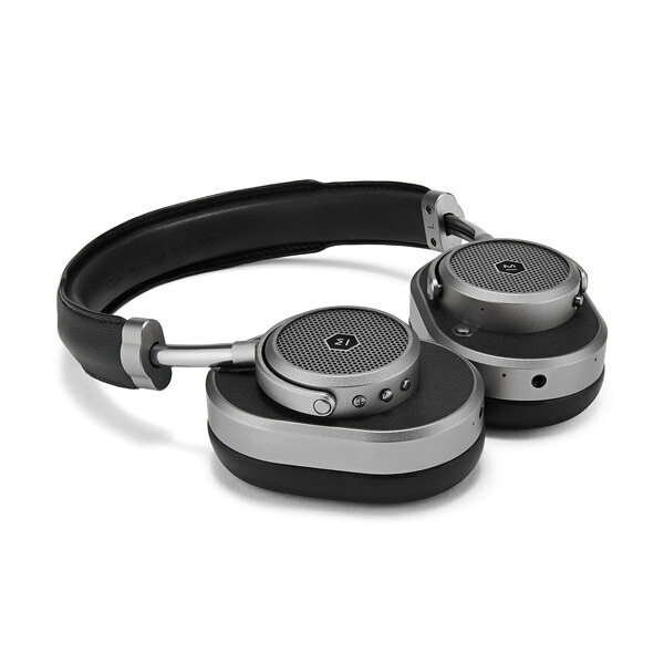 Master & Dynamic MW65 ブラックレザー ガンメタル MW65 Black and Red Headphones for Leica 0.95 | Master & Dynamic