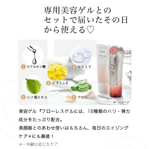楽天市場】ヤーマン YA-MAN 美顔器 ブルームレッド S10 | 価格比較