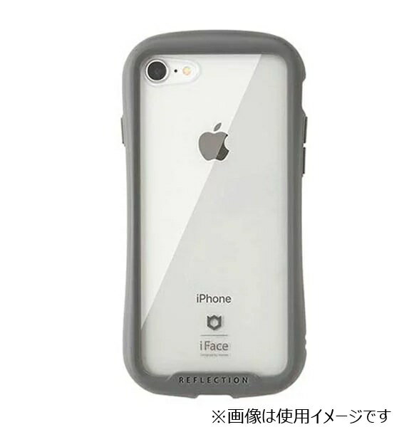 Hamee IFACE REFLECTION CLEAR CASE IP iPhone 8/7専用 強化ガラスクリアケース