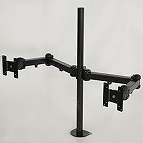 サンコー 8軸式ロングくねくねデュアルモニターアーム MARMGUS11L(1台)