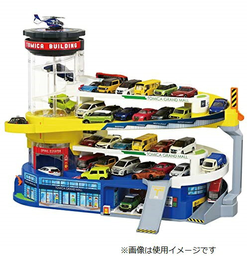 楽天市場】タカラトミー スーパーオートトミカビルであそぼう