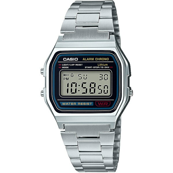 カシオ CASIO A158WEA-1JF スタンダード STANDARD 楽天市場】カシオ計算機 カシオ 腕時計 CASIO 時計 A158WEA-1JF