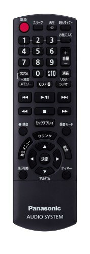 Panasonic コンパクトステレオシステム SC-RS60-K