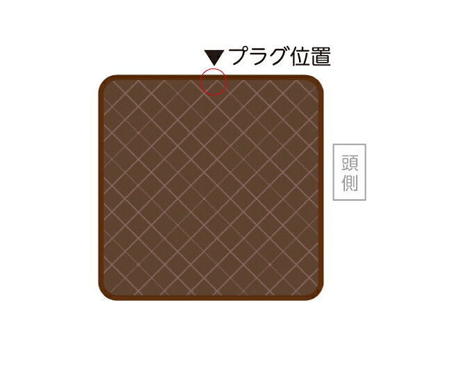広電 らく寝ぼう1畳スクエアサイズ CPRG111BZ