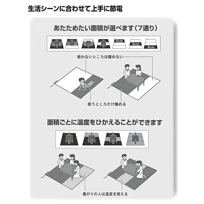 パナソニック　着せ替えカーペット　省エネ　DC-2HAB1-C 2畳相当 楽天市場】パナソニックオペレーショナルエクセレンス 電気カーペット