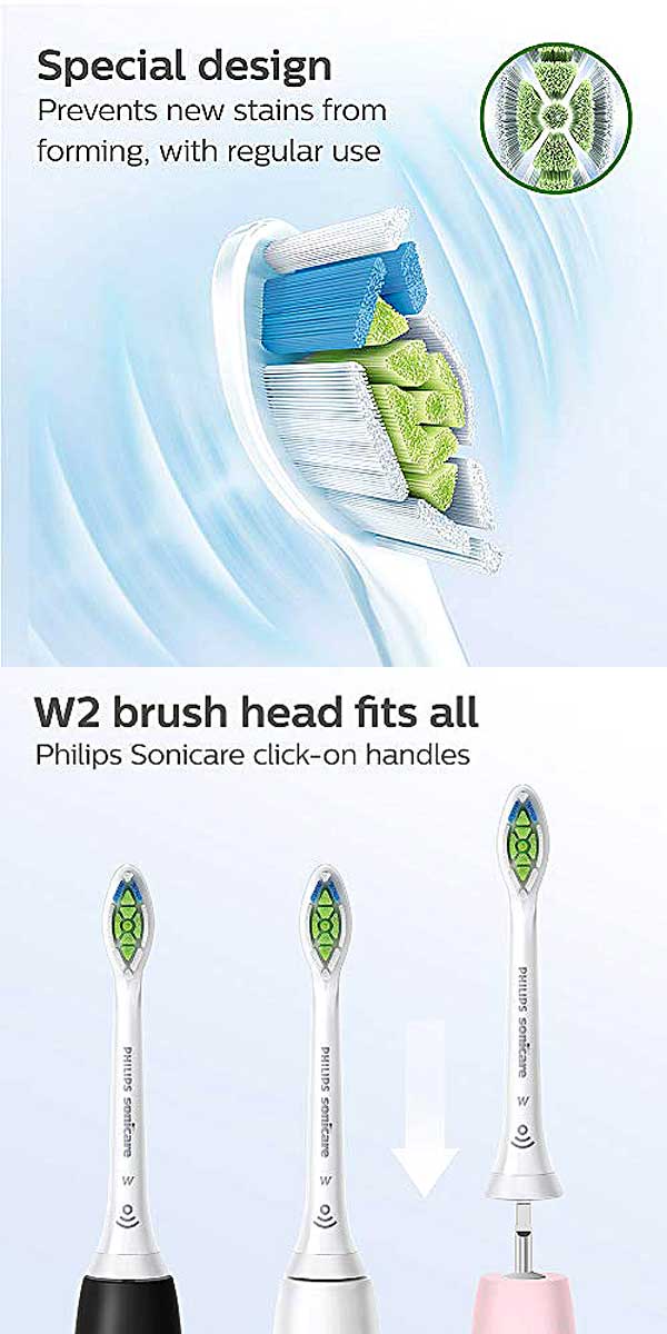 PHILIPS フィリップス ホワイトプラス ブラシヘッド レギュラー HX6068/12