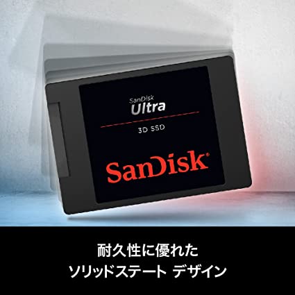 SANDISK SanDisk 内蔵 2.5インチ SSD / Ultra 3D 1TB SATA3.0 / SDSSDH3-1T00-G25