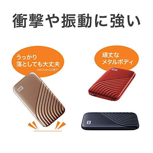 楽天市場】WD ポータブルSSD 1TB Elements SE SSD 最大読取り400 MB/秒