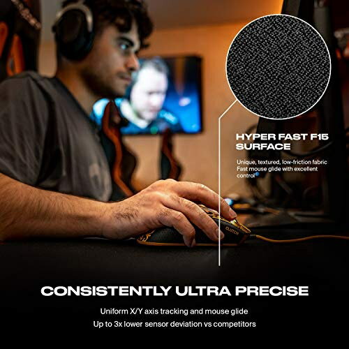 Fnatic Gear｜フナティックギア ゲーミングマウスパッド 950x500x3mm DASH XD ブラック MP0004-002