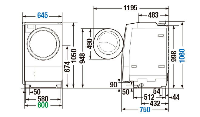 楽天市場】東芝ライフスタイル TOSHIBA ZABOON ドラム式洗濯乾燥機 TW
