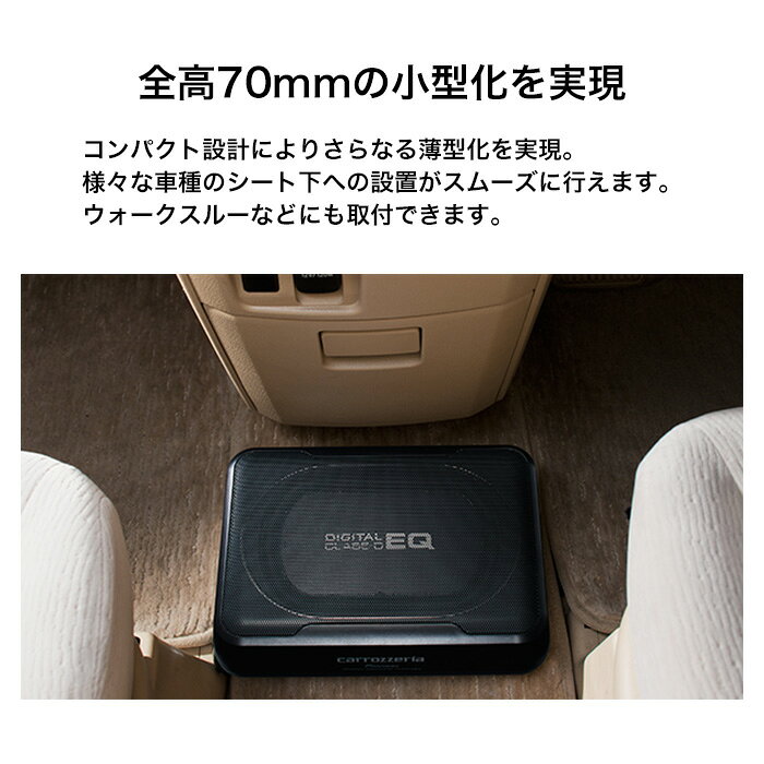 楽天市場】パイオニア PIONEER 20cmサブウーファー TS-WX2030 | 価格