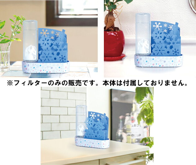 積水樹脂 自然気化式加湿器うるおい 雪花 交換用フィルター