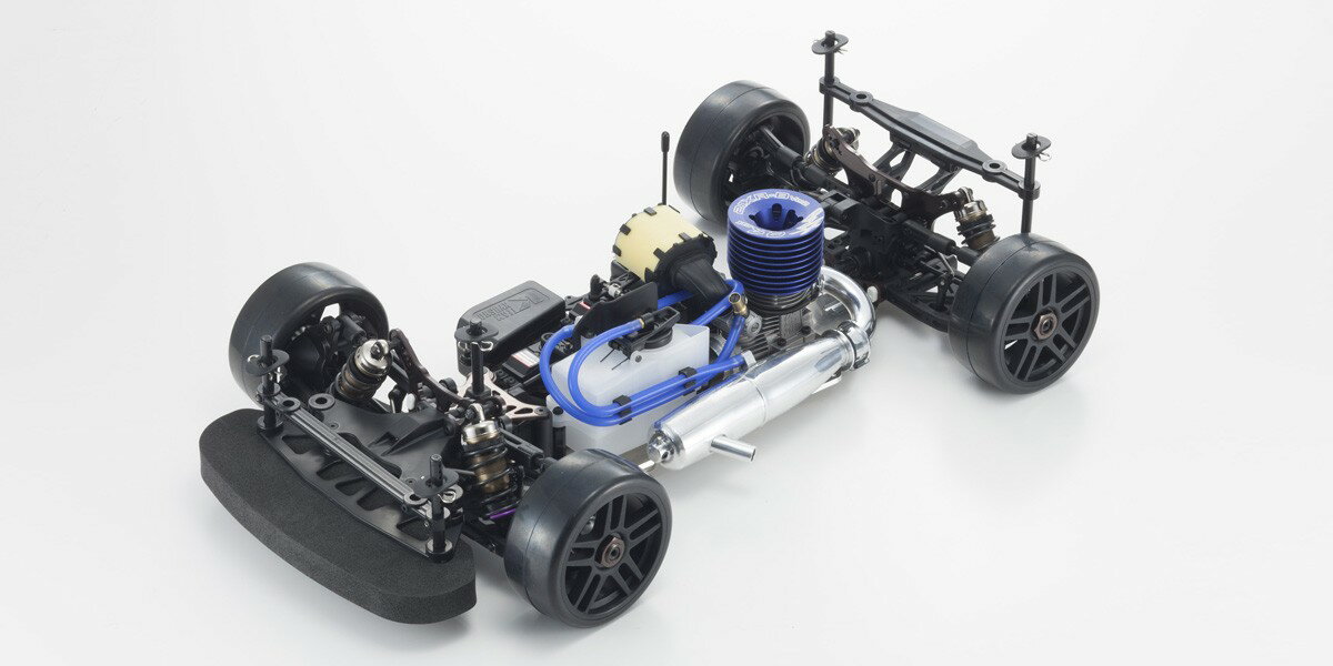 楽天市場】京商 1/8 エンジンRC組立キット 21エンジン 4WD