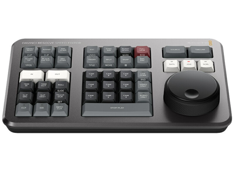 楽天市場】BLACKMAGIC DESIGN DAVINCI RESOLVE SPEED EDITOR 編集用