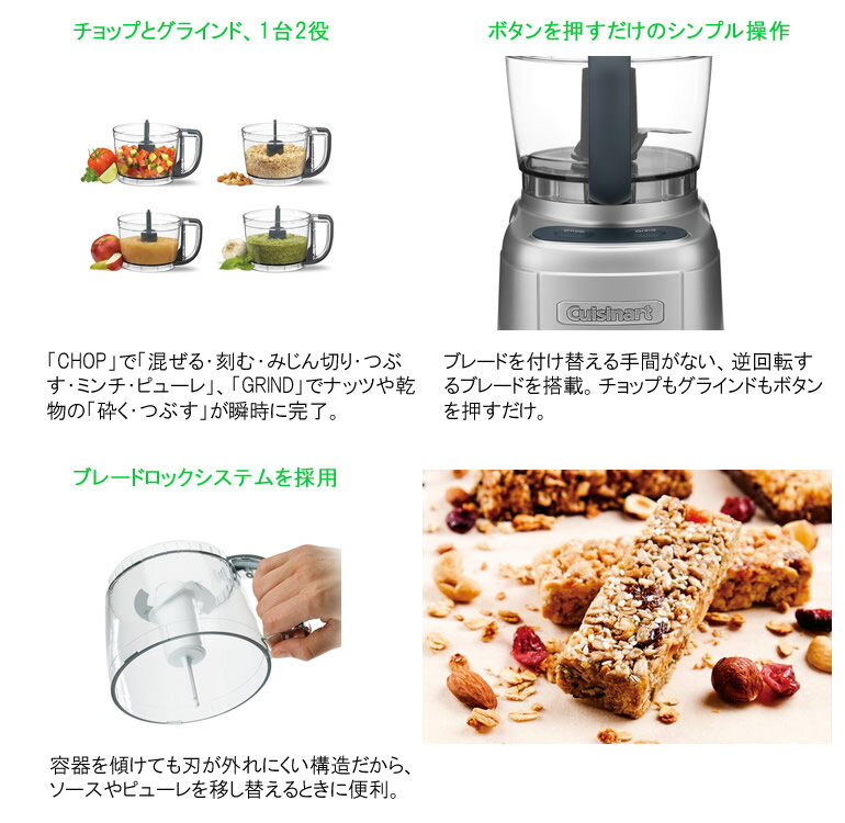 楽天市場】デロンギ・ジャパン デロンギ クアッドブレードプラス ミニ
