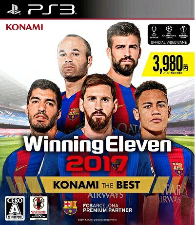 ＰＳ３　ウイニングイレブン２０１７　ＫＯＮＡＭＩ　ＴＨＥ　ＢＥＳＴ　【ＰＳ３】