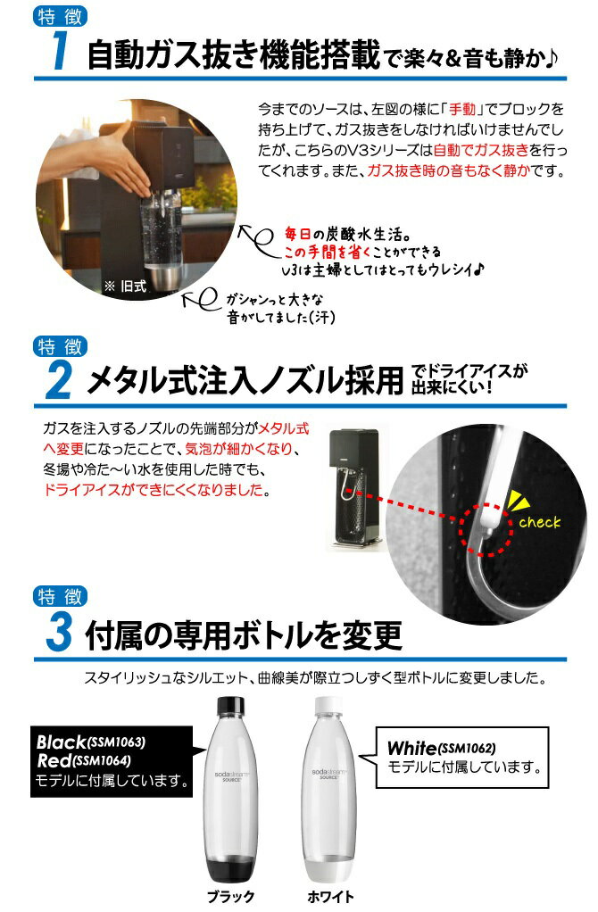 楽天市場】ソーダストリーム ソーダストリームスターターキット ソース