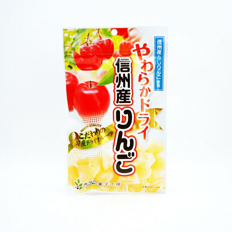 南信州菓子工房 信州産 ドライフルーツ 信州産りんご 80g