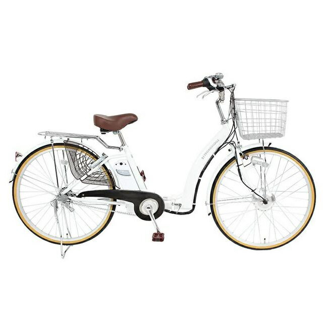 21Technology 24インチ 折り畳み式電動アシスト自転車 パールホワイト DA243