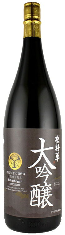 清酒・日本酒　南部杜氏寒仕込　副将軍　黒 1.8Ｌ瓶X6本  明利酒類 清酒・日本酒 南部杜氏寒仕込 副将軍 黒 1.8L瓶X6本 明利酒類