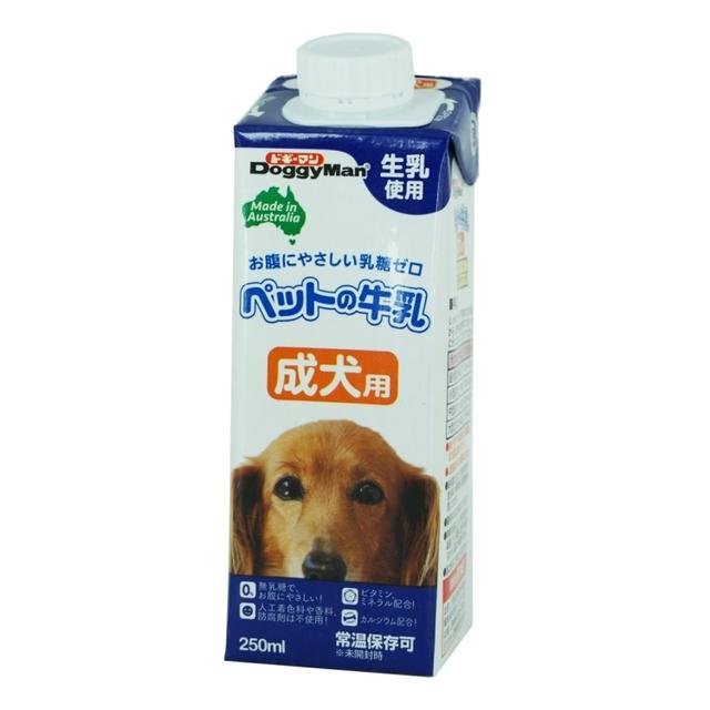 ドギーマン ペットの牛乳 成犬用 250ml ×24 1ケースセット (48999200)
