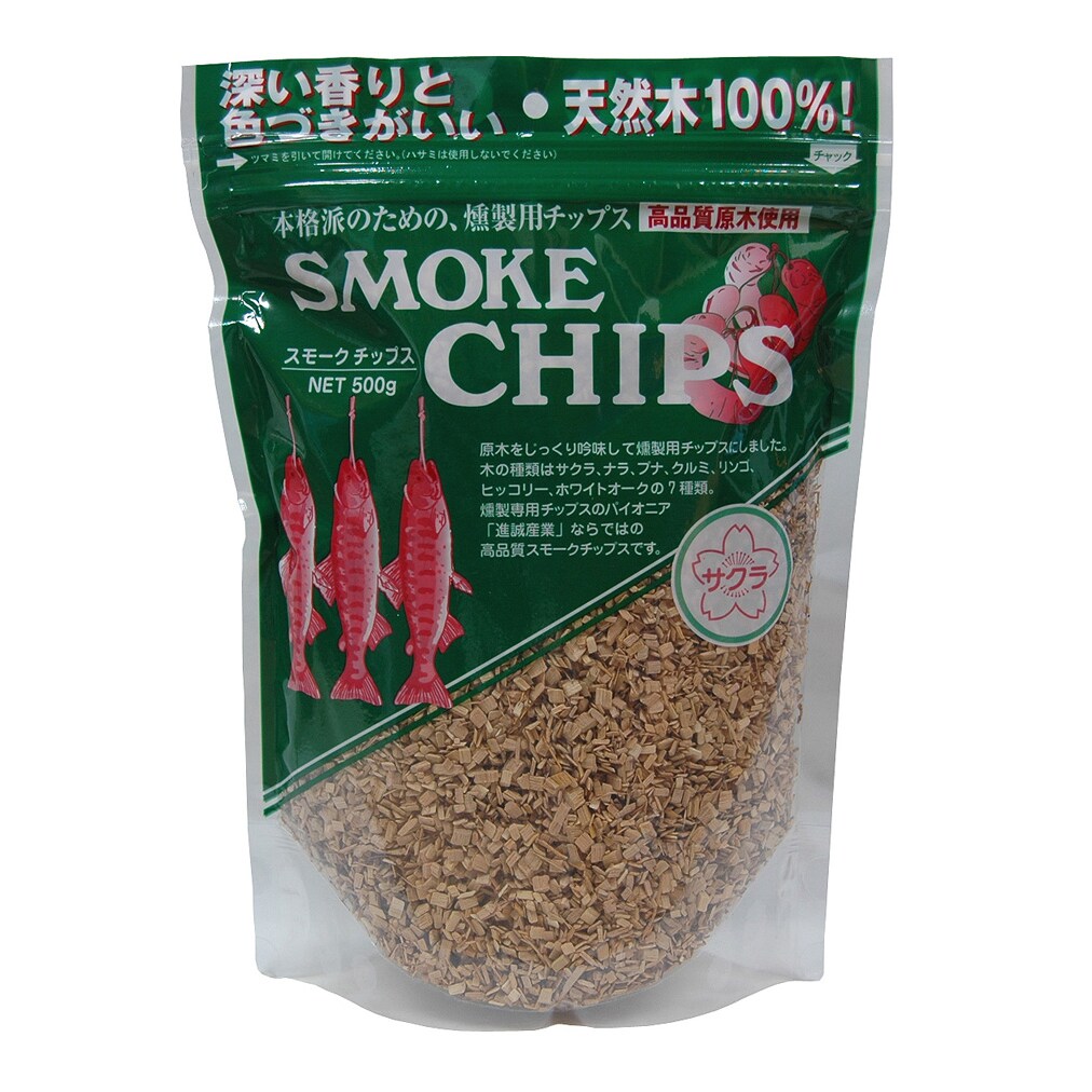 楽天市場】進誠産業 進誠産業 スモークチップ ヒッコリー 500g | 価格