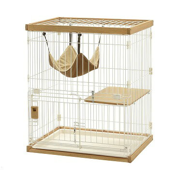 猫用品 木製お掃除簡単キャットサークル XS ライトブラウン リッチェル モクセイキヤツトサ-クルXSライトBR