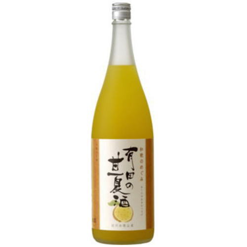 和歌のめぐみ 有田の甘夏酒 果実酒 1800ml