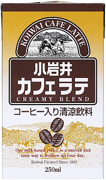 楽天市場】小岩井乳業 小岩井乳業 カフェラテ LLレギュラー 250ml