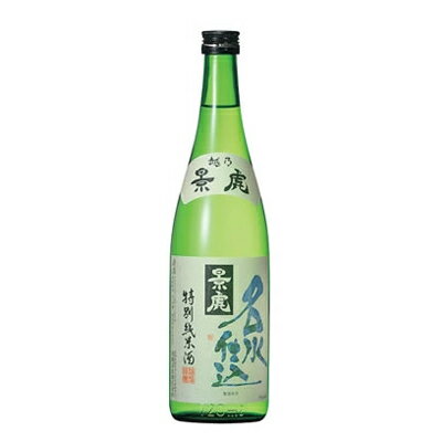越乃景虎 特別純米 名水仕込み 720ml