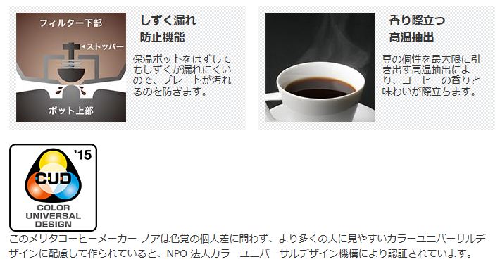 楽天市場】メリタジャパン Melitta コーヒーメーカー MKM-112/B | 価格