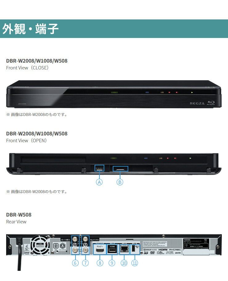 楽天市場】東芝 東芝 ブルーレイディスクレコーダー レグザブルーレイ