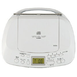 東芝 ポータブルCDプレーヤー TY-P20-W ホワイト TOSHIBA 東芝 ステレオスピーカー搭載 ポータブルCDプレーヤー