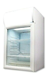 楽天市場】城島 城島 4面ガラス冷蔵ショーケース100L ホワイト HJR