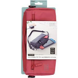 ナカバヤシ Digio2 FIX IN SWITCH ショルダーポーチ SZC-SWI07R(1コ入)