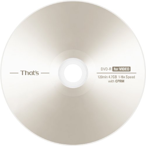 楽天市場】太陽誘電 太陽誘電製 アマゾン限定販売 that's dvd-rビデオ