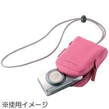 エレコム デジカメケース ネックストラップ コットン ピンク DGB-057PN(1コ入)