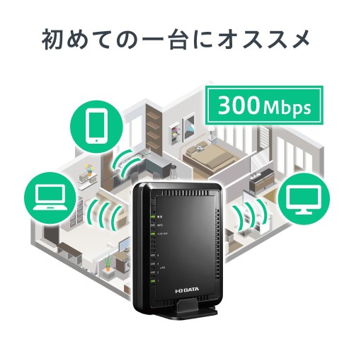 楽天市場】アイ・オー・データ機器 I・O DATA 無線LAN 中継機 WN
