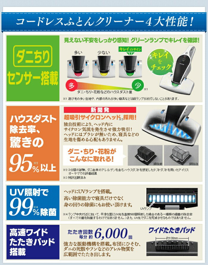 楽天市場】LG Electronics Japan LG ふとんパンチクリーナー VH9231D