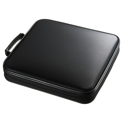 サンワサプライ DVD・CDセミハードケース(160枚収納・ブラック) FCD-WL160BK(1コ入)