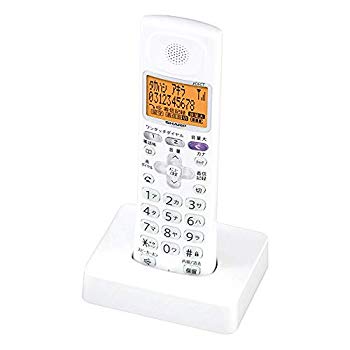 美品 シャープ SHARPデジタル コードレス増設子機 電話 JD