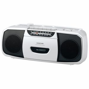 コイズミ ステレオラジカセ シルバー SAD-1215／S(1台)