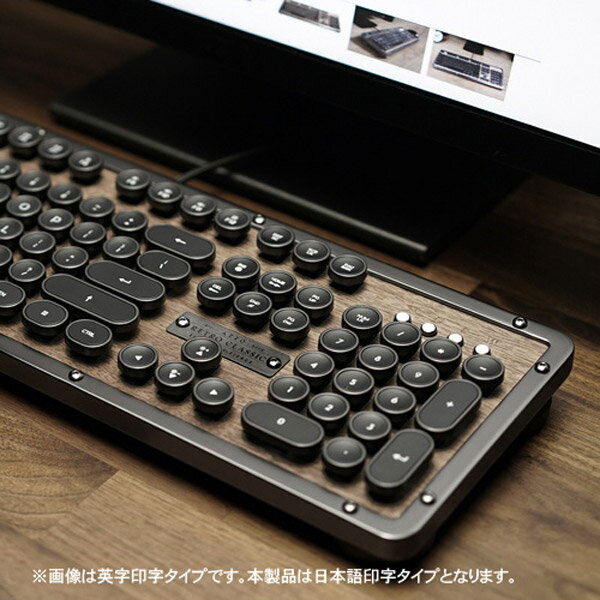 AZIO Retro Classic Elwood メカニカルキーボード Azio Retro Classic review: Backlit mechanical keyboard offers