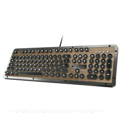 キーボード AZIO Retro Classic Bluetooth / USB AZIO Retro Classic / Premium Vintage Backlit Mechanical