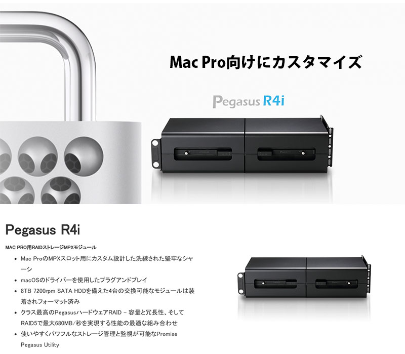 PROMISE PEGASUS R4I 32TB