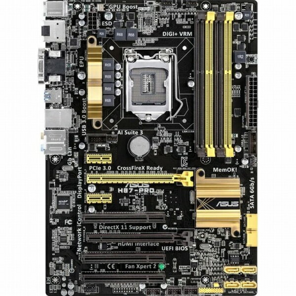 ASUS マザーボード H87-PRO