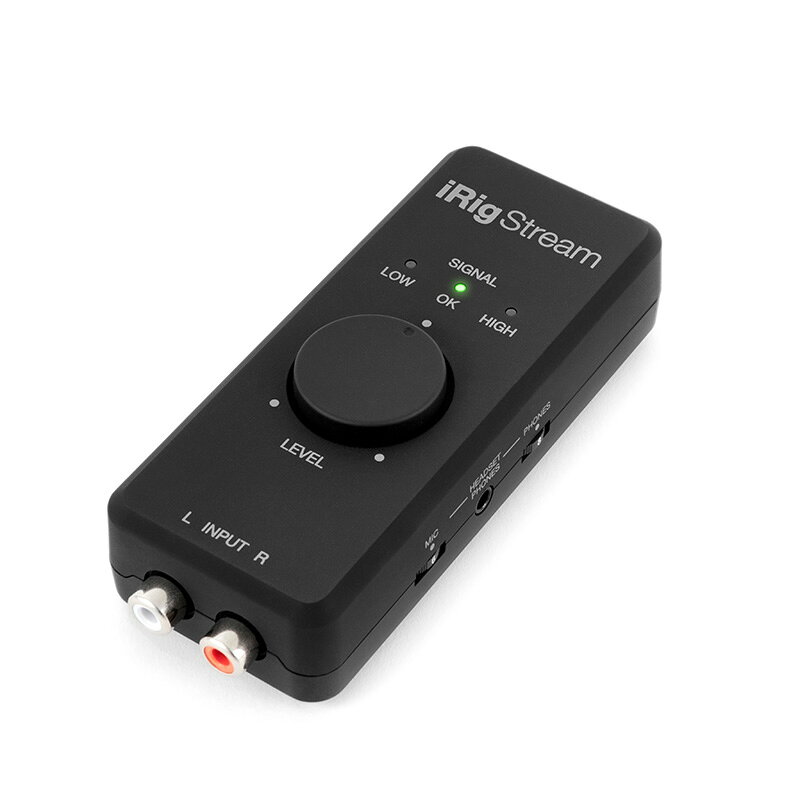 IK MULTIMEDIA PRODUCTION IRIG STREAM ストリーミング用オーディオインターフェース
