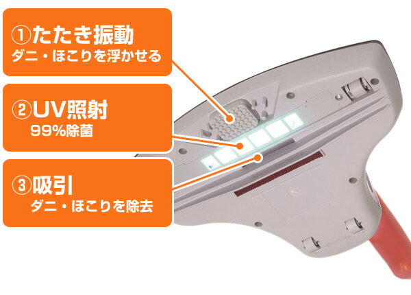 楽天市場】アイリスオーヤマ IRIS ふとんクリーナー IC-FDC1-WP パール
